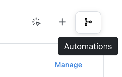 Automations tab